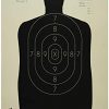 BodShell B-29 Paper Shooting Targets 14"x22" Bulk Pack - Official Police Silhouette Practice