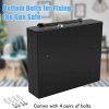 Goplus Gun Safe for 2 Pistols, Handgun Safe with Password & Backup Keys for Quick Access, Auto Open Lid& LED Lights, Pistols Safe for Home, DOJ Approved - Image 7