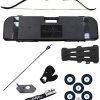 SAS Sage Take Down Recurve Bow Combo Travel Package Kit with Flight Approved Hard Case, Armguard, Stringer, Arrow Rest and Paper Target