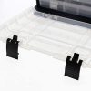 Croch Fishing Tackle Box with Portable 4 Layers Box，Bulk Storage under Lid Giving Room to Carry all kinds of Fishing Accessories, Including Fishing Lures, Sinkers, Floats, Line, etc.（Without Fishing Accessories） - Image 5