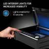 SentrySafe QAP1BLX Biometric Gun Safe with Interior Light, 1 Handgun Capacity - Image 4
