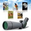 Gosky 20-60x80 Dual Focusing ED Spotting Scope - Ultra High Definition Optics Scope with Carrying Case and Smartphone Adapter for Target Shooting Hunting Bird Watching Wildlife Astronomy Scenery - Image 4