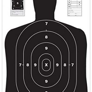 Birchwood Casey Eze-Scorer BC27 Paper Target (Per 5), Black, 23 x 35-Inch
