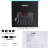 Champs Gun Safe Solid Steel Quick Access Electronic Pistol Safe with Auto-Open Lid, Wall Mount Bracket, Anti-Thief Alarm System - Image 7