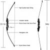 rootmemory Archery Recurve Bow and Arrow Set for Adults 30 40 lbs with Quiver, Takedown Bow Kit for Outdoor Hunting Training Right Hand - Image 3