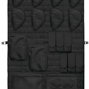 Stealth MOLLE Gun Safe Door Panel Organizer Large - Fully Customizable & Adjustable Storage Solution