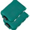 LAAT 2pcs Fishing Lure Box Tackle Case Fishing Tackle Box Plastic Portable Storage Box For Fishing Lure Storage