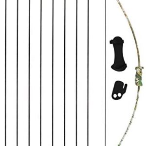 kaimei 37Inch Archery Bow and Arrow Set Recurve Bow Camouflage Outdoor Sports Game Hunting Training Toy Gift Bow Kit Set with 8 Arrows with Sucker to Kids Youth