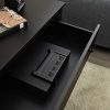 Goplus Gun Safe for 2 Pistols, Handgun Safe with Password & Backup Keys for Quick Access, Auto Open Lid& LED Lights, Pistols Safe for Home, DOJ Approved - Image 8
