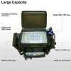 Piscifun Fishing Tackle Box Bag Multifunctional Large Storage Tackle Pack with Two 3600 Trays - Image 5