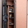 Aegis Fireproof Rifle Gun Safe Large 18-Gun Shotgun Rifle Safe Cabinet, 8.14 cu.ft Electronic Gun Storage Security Cabinet with Digital Keypad Lock and Keys - Image 3