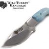 Wild Turkey Handmade Collection Fixed Blade Skinner Hunting Knife Includes a Genuine Leather Sheath - Image 3