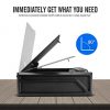 RPNB GunSafe for Pistols,Quick-Access Pistol Safe for Multiple Handguns&Ammo with Biometric Fingerprint Lock or RFID Lock,California DOJ Certified,Auto-Open Lid Home Safety Device for 2 Guns and More - Image 4
