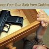 Biometric Gun Safe for 2 Pistols, Quick Access Handgun Safe for Home, Fingerprint Hand Gun Safe Firearm Case Box -Upgraded Biometric/Keypad/Key Access,Silent Mode,Rugged Construction,Auto Open Lid - Image 4