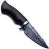 Maan Handmade Damascus Tactical Fixed Blade Knife for Hunting, Survival and Skinning with Premium Leather Sheath - Image 4