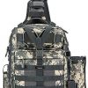 Piscifun Fishing Tackle Storage Bag Outdoor Shoulder Backpack Cross Body Sling Bag