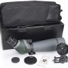 Gosky 20-60x80 Dual Focusing ED Spotting Scope - Ultra High Definition Optics Scope with Carrying Case and Smartphone Adapter for Target Shooting Hunting Bird Watching Wildlife Astronomy Scenery - Image 7