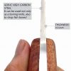 KOPALA Fixed Blade Knife Survival Hunting Knife Multipurpose Knife for Camping, Grill with Leather Sheath - Image 3