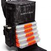 DAWN UPON Extra Large Rolling Fishing Backpack - Cooler Compartment - Fishing Rod Holder Customizable Tackle Box - Waterproof, Durable, Spacious - Camo Colors!