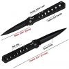 BYKCO Folding Pocket Knife, Good Survival Knife for Camping and Outdoor Activities, High Hardness Camping Hunting Knife for Hunting, Travels, Fishing (Black) … (BYKA01 Black) - Image 3