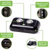 Gun Safe Light with PIR Motion Sensor Light Activation - Two Adjustable and Rotatable LED Lens for Directional Lighting Inside Your Safe - Image 2