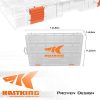 KastKing Tackle Boxes, Plastic Box, Plastic Storage Organizer Box with Removable Dividers - Fishing Tackle Storage - Box Organizer - 2 Packs /4 Packs Tackle Trays - Parts Box - Image 3