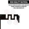 HIRAM Resetting Target Stand with 8 Spinning Targets for Close Distance Airsoft Shooting Rated for .177 & .22 Caliber Pellet Pistol Airsoft BB Guns, Polish Plate Rack Target for Indoors & Outdoors - Image 3