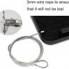 OSPON Money Safe Box Gun Safe with Steel Combination Lock and Security Cable Pistol Safe - Image 9