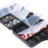 264PCS Fishing Accessories Kits with Tackle Box Saltwater Freshwater,Fishing Tackle Lure Kits Including Jig Hooks,Cross Barrel Swivel,Barrel Snap Swivel,Sinker Slides,Lead Sinker,Treble Hooks - Image 5