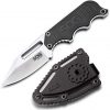 SOG Small Fixed Blade Knife - Instinct Boot Knife, EDC Knife, Neck Knife, 2.3 Inch Full Tang Blade w/ Knife Sheath and Clip, 4in. x 1in. x 8.5in. (NB1012-CP)