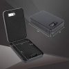 Dalmbox Gun Safe for Pistols Small Handgun Lock Box with Combination Lock Portable Travel Pistol Safe for Car, Home, Travel - Image 2