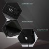 Dalmbox Gun Safe for Pistols Small Handgun Lock Box with Combination Lock Portable Travel Pistol Safe for Car, Home, Travel - Image 4