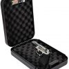BAGKOOL Pistol Safe, Portable Metal Travel Gun Safe Handgun Lock Security Box Case, Small Pistol Cabinet for Cars and Home - Image 4