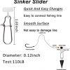 Saltwater Surf Fishing Tackle Kit -138pcs Leader Rigs Saltwater Lures Spoon Sinker Weights Floats Hooks Swivel Beach Fishing Gear - Image 7