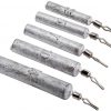 Amarine Made 28pcs Pencil Fishing Weights Sinkers Drop Shot Weights Fishing Drop Shot Weights Rig Kit Slender Shape Weights for Bass Fshing with Tackle Box 1/2 oz 1/8oz 1/5oz 1/4oz 3/8oz - Image 6