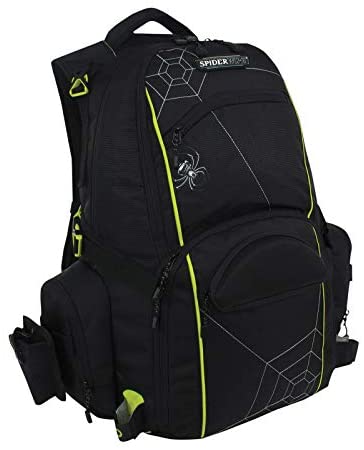 Spiderwire Fishing Tackle Backpack W/ 3 Medium Utility Boxes SPB006