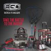 EGO Kryptek Tackle Box, Fishing Pack with 4 Accessory Trays, Water Resistant PVC, Multiple Storage Pockets, Tool Bag, G-Hook Closure System - Image 2
