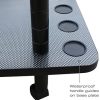 Rush Creek Creations 12 Fishing Rod Storage Tackle Cart - Fishing Pole and Equipment Holder - Easily Assembled Rod Rack and Rolling Cart - Image 4