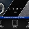 Moutec Large Biometric Rifle Safe, New and Improved Fingerprint Long Gun Safe for 5-7 Rifle Shotgun for Home, Quick Access Gun Storage Cabinet (with/Without Scope) with Handgun Lockbox Slient Mode - Image 5