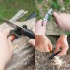 Sharpal 101N 6-In-1 Pocket Knife Sharpener & Survival Tool, with Fire Starter & Whistle - Image 5