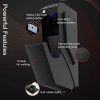 awesafe Gun Safe, Mounted Handgun Safe Quick Access Firearm Safety Device with Fingerprint Biometric, Keypad Password and Key Lock (Biometric Fingerprint+Keypad+Key) - Image 4