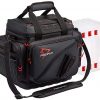 Piscifun Travel Pro Fishing Tackle Bag with 4 Trays Large Water-Resistant Fishing Tray Bags Outdoor Fishing Tackle Storage Bag with 3600 or 3700 Tackle Boxes