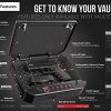 VAULTEK VT20i Biometric Handgun Bluetooth Smart Safe Pistol Safe with Auto-Open Lid and Rechargeable Battery - Image 4