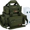Piscifun Fishing Tackle Box Bag Multifunctional Large Storage Tackle Pack with Two 3600 Trays