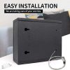 Jolitac Gun Safe with Electronic Lock, Quick Access Smart Handgun Safe Two Small Guns Capacity, Safe Storage Security Cabinet Q235 Carbon Steel Handgun Lock Security Box w/Pop-Open Drawer - Image 7