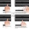 ASELINE Gun Safe, Smart Pistol Safe Handgun Safe Quick Access Firearm Safety Device with Biometric Fingerprint or Key Lock, Gun Security Safe for Home - Image 5