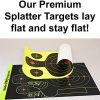 25 Pak - 12x18 Splatter Targets. Shots Burst with Bright Halo Upon Impact. Instantly See Your Shots. - Image 3