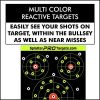 25 Pak - 12x18 Splatter Targets. Shots Burst with Bright Halo Upon Impact. Instantly See Your Shots. - Image 4