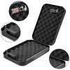 BAGKOOL Pistol Safe, Portable Metal Travel Gun Safe Handgun Lock Security Box Case, Small Pistol Cabinet for Cars and Home - Image 2