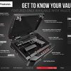 VAULTEK VT20 Handgun Bluetooth Smart Safe Pistol Safe with Auto-Open Lid and Rechargeable Battery (Not Compatible with Smart Key) - Image 4